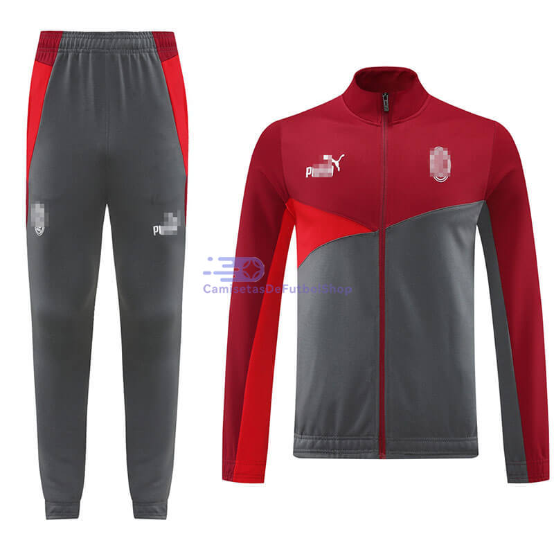 Chandal AC Milan Rojo/Gris 2024/2025