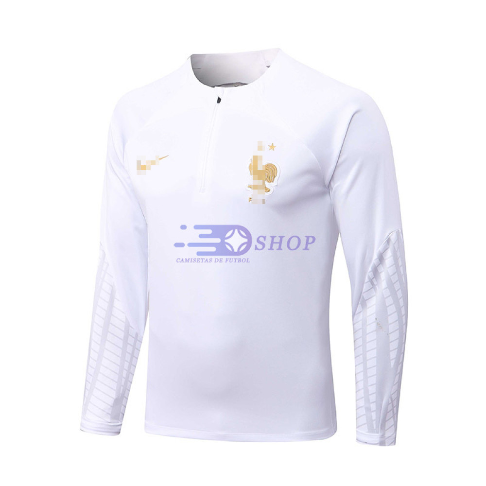 Sudadera De Entrenamiento Francia 2022 Blanco