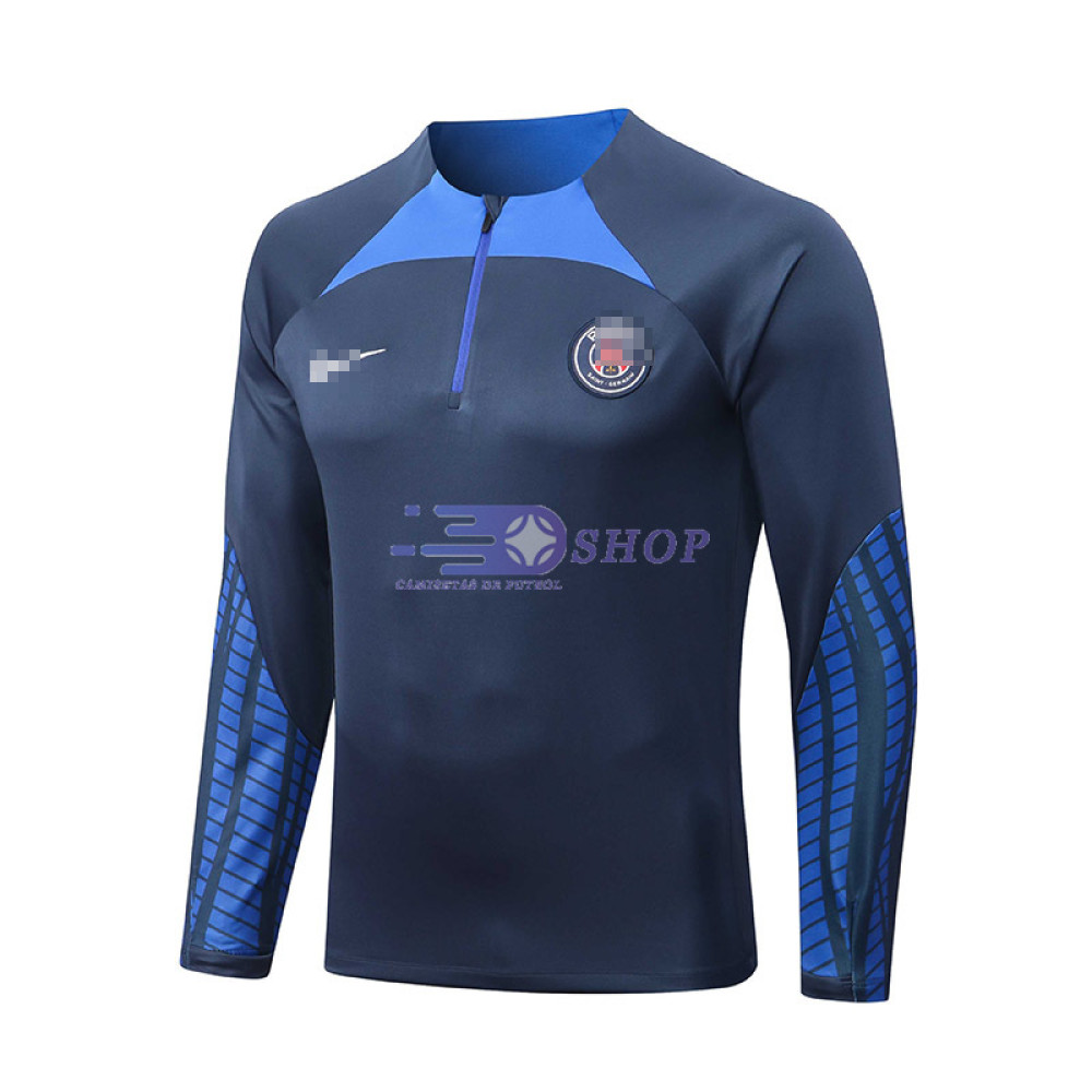 Sudadera De Entrenamiento PSG 2022/2023 Azul Marino