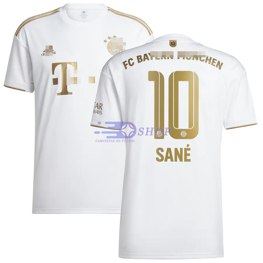 Camiseta Sané 10 Bayern Múnich 2ª Equipación 2022/2023
