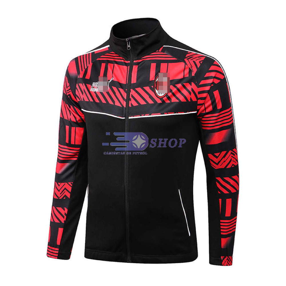 Chaqueta AC Milan 2022/2023 Negro/Rojo