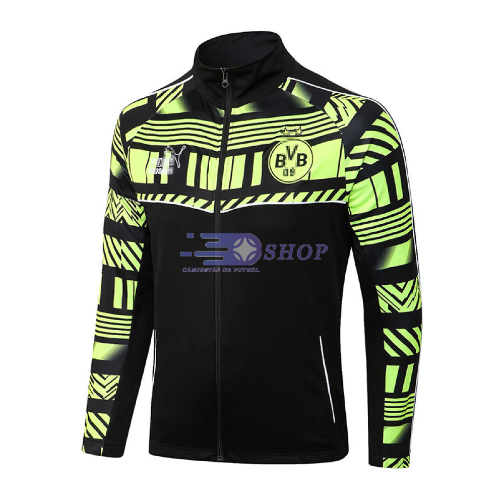 Chaqueta Borussia Dortmund 2022/2023 Negro/Amarillo
