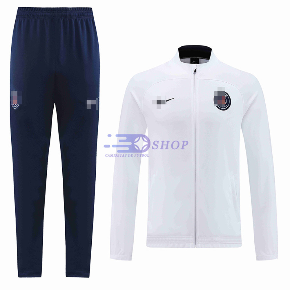 Chandal PSG 2022/2023 Cuello Alto Blanco