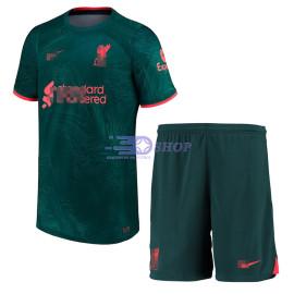 Camiseta Liverpool 3ª Equipación 2022/2023 Niño Kit