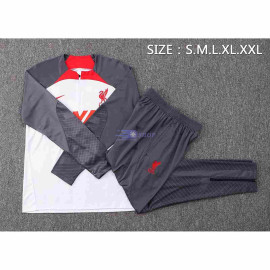 Sudadera De Entrenamiento Liverpool 2022/2023 Kit Blanco/Gris