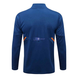Sudadera De Entrenamiento Manchester United 2022/2023 Azul Oscuro
