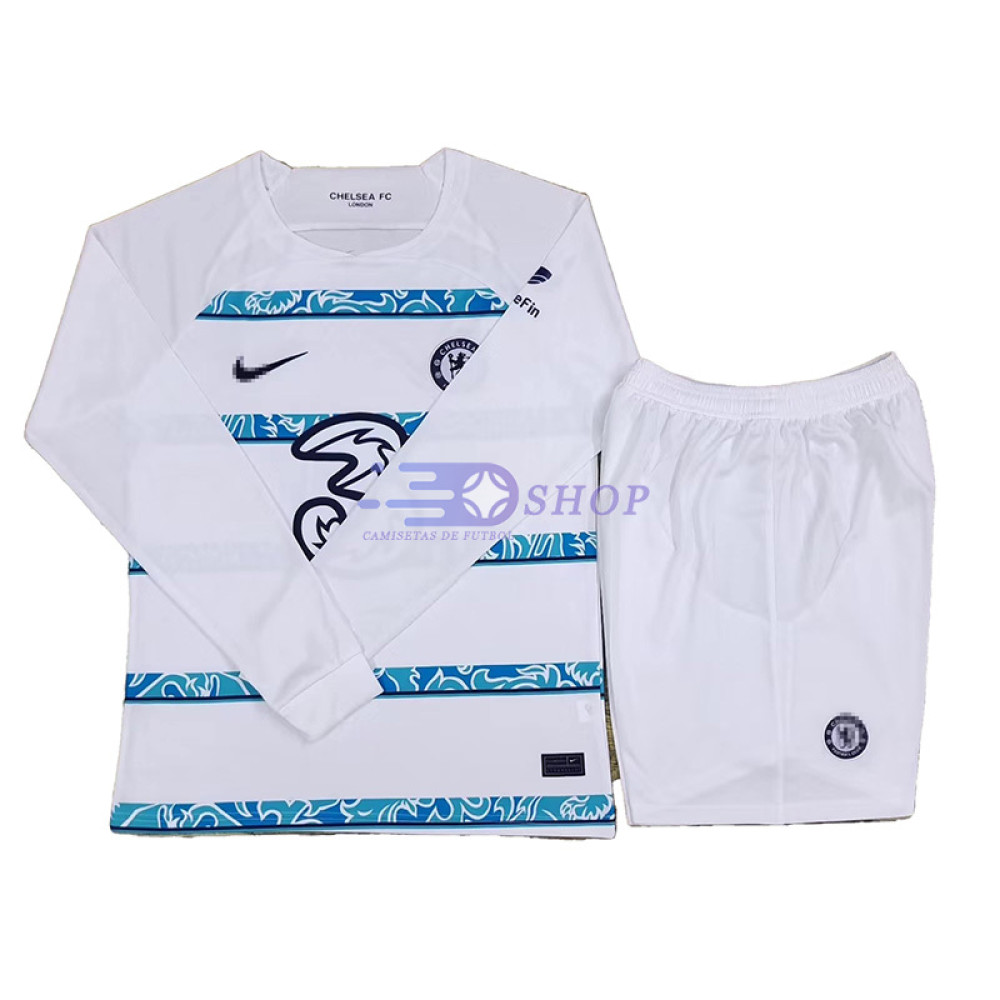 Camiseta Chelsea FC 2ª Equipación 2022/2023 Kit ML