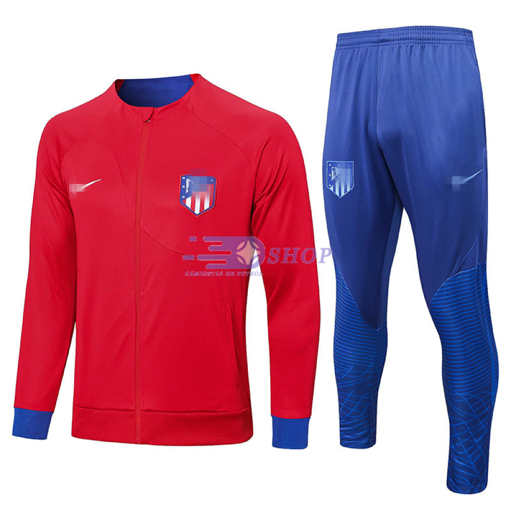 Chandal Atlético de Madrid 2022/2023 Rojo/Azul