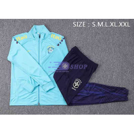 Chandal Brasil 2022 Cuello Alto Lago Azul