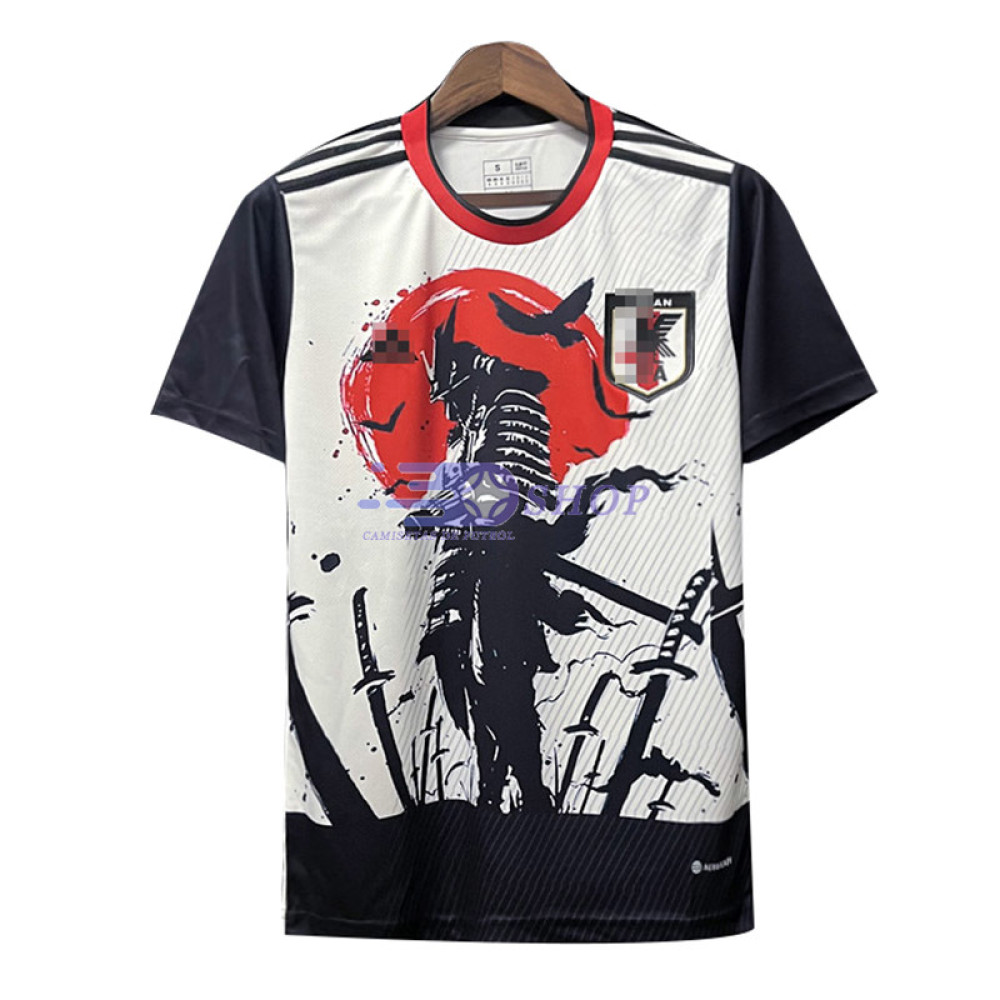 Camiseta Japón Especial Edición 2023 Blanco/Negro
