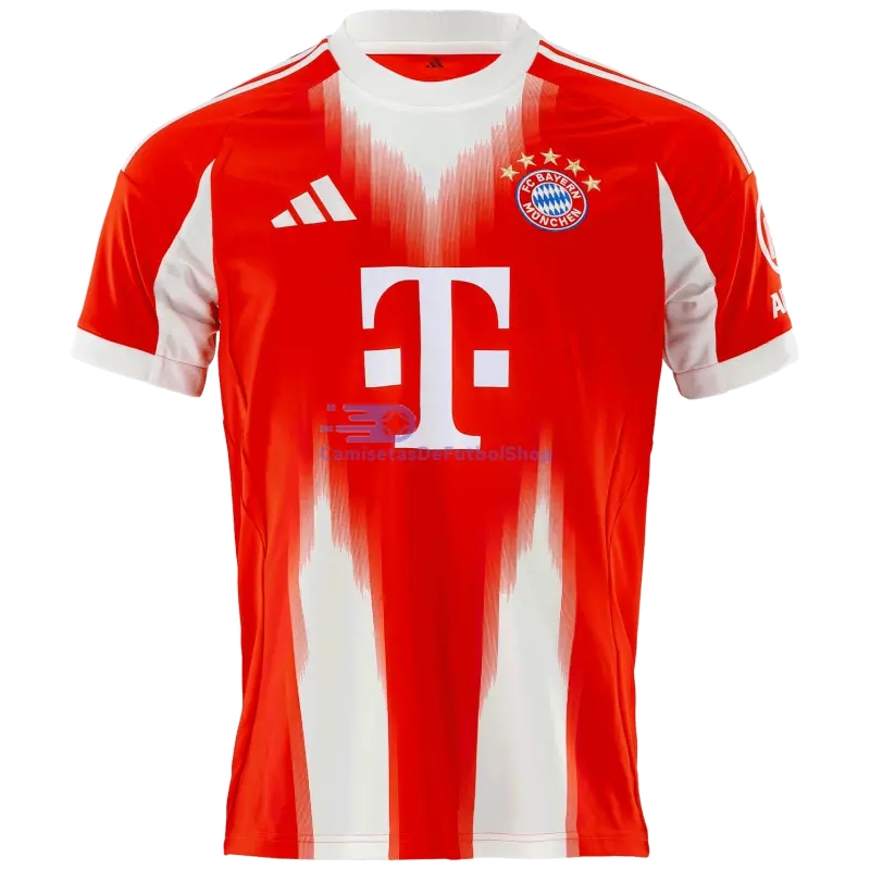 Camiseta Bayern Múnich 2025/2026 1ª Equipación Rojo