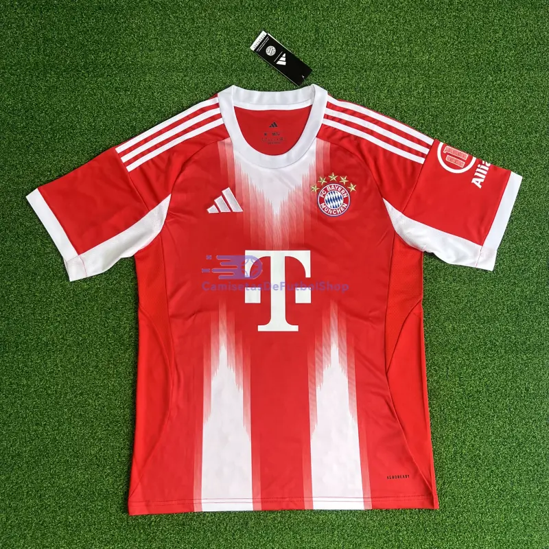 Camiseta Bayern Múnich 2025/2026 1ª Equipación Rojo