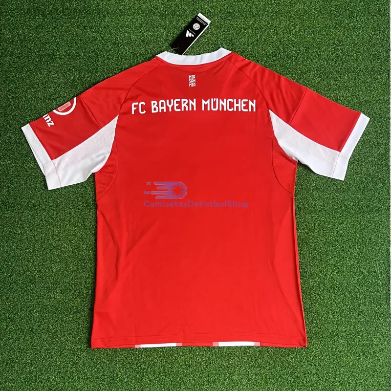 Camiseta Bayern Múnich 2025/2026 1ª Equipación Rojo