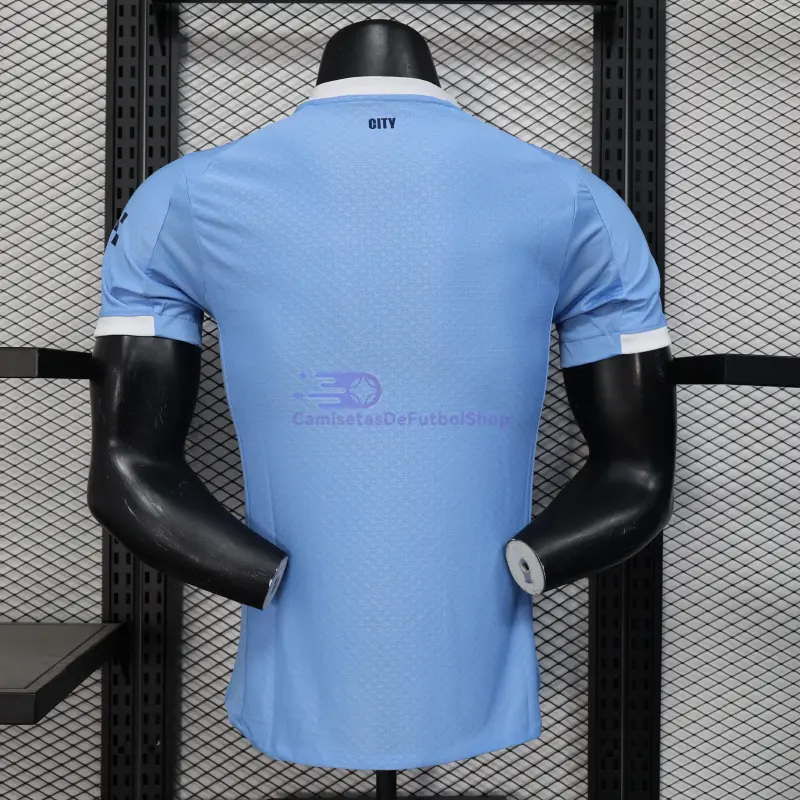 Camiseta Manchester City 2025/2026 1ª Equipación Azul (EDICIÓN JUGADOR)