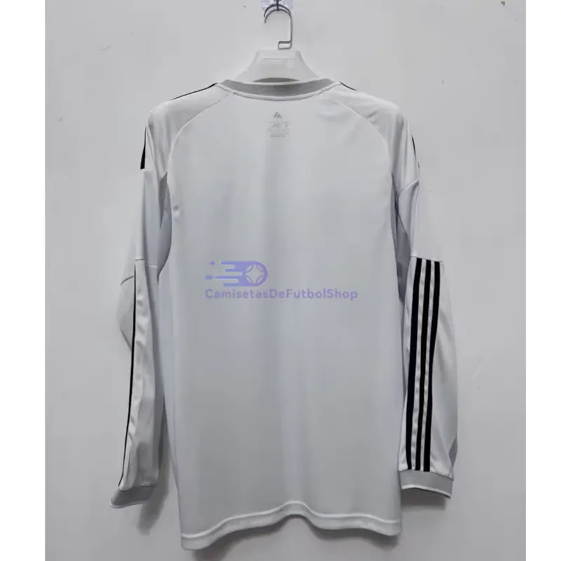 Camiseta Real Madrid 2025/2026 1ª Equipación ML Blanco con Parche HP
