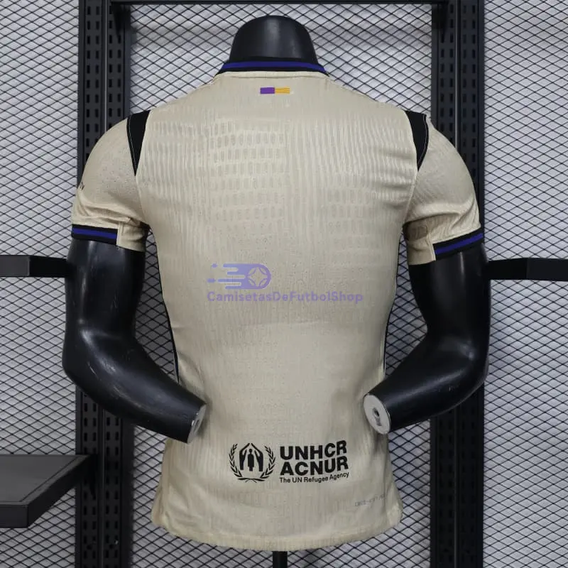 Camiseta Barcelona 2025/2026 2ª Equipación Oro (EDICIÓN JUGADOR)