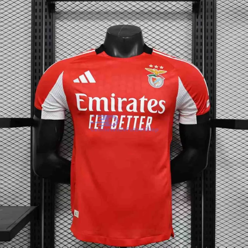 Camiseta Benfica 2025/2026 1ª Equipación Rojo (EDICIÓN JUGADOR)