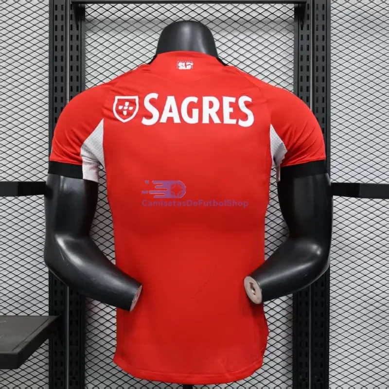 Camiseta Benfica 2025/2026 1ª Equipación Rojo (EDICIÓN JUGADOR)
