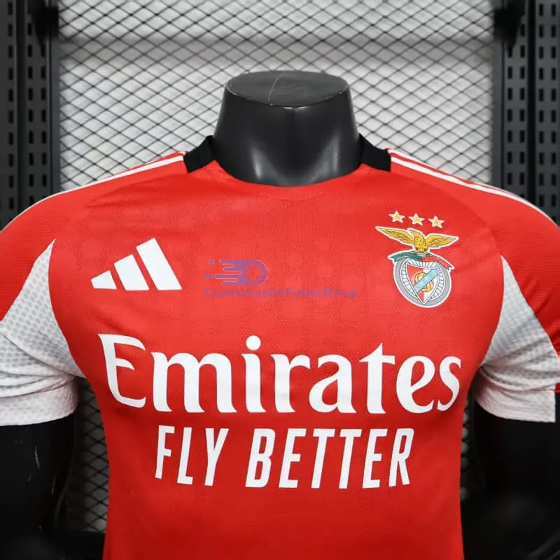 Camiseta Benfica 2025/2026 1ª Equipación Rojo (EDICIÓN JUGADOR)