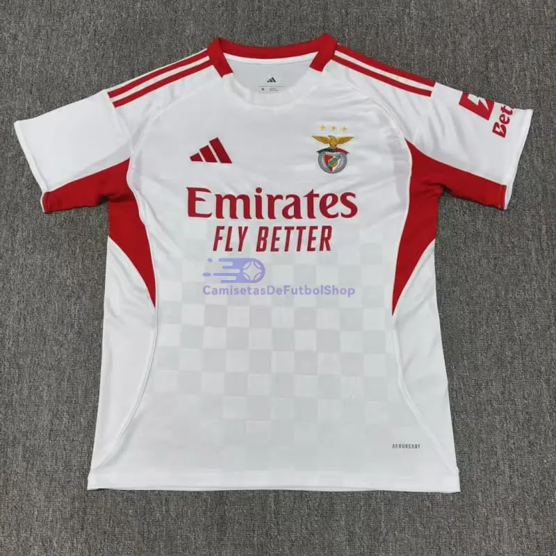 Camiseta Benfica 2025/2026 3ª Equipación Blanco