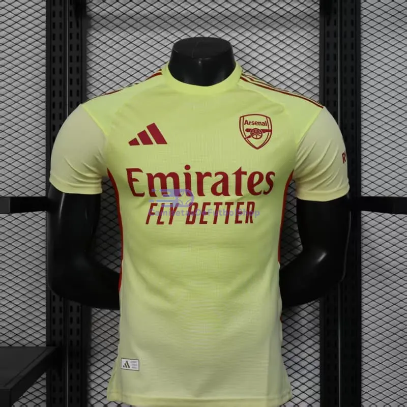 Camiseta Portero Arsenal 2025/2026 Amarillo (EDICIÓN JUGADOR)