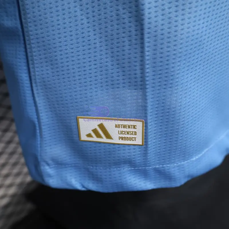 Camiseta Portero Real Madrid 2025/2026 Azul con Parche HP (EDICIÓN JUGADOR)