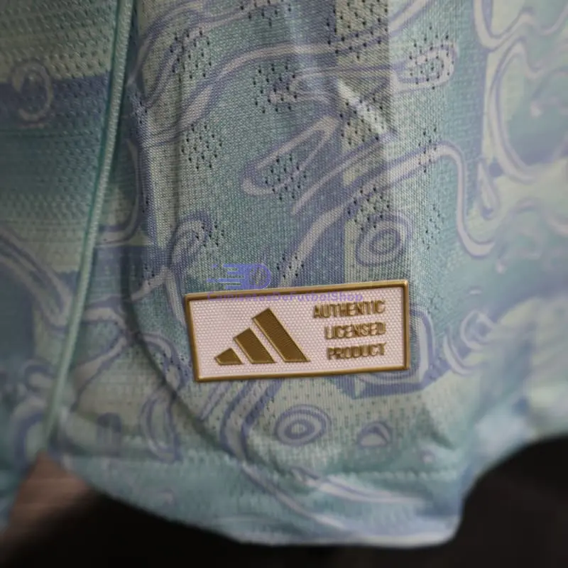 Camiseta Juventus 2025/2026 2ª Equipación ML Turquesa (EDICIÓN JUGADOR)