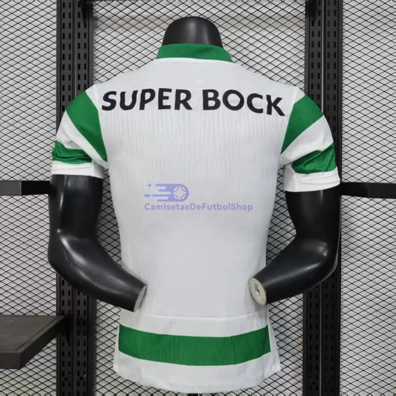 Camiseta Lisboa 2025/2026 1ª Equipación Verde/Blanco (EDICIÓN JUGADOR)