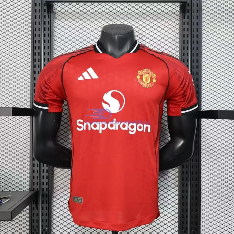 Camiseta Manchester United 1ª Equipación 2025/2026 Rojo (EDICIÓN JUGADOR)