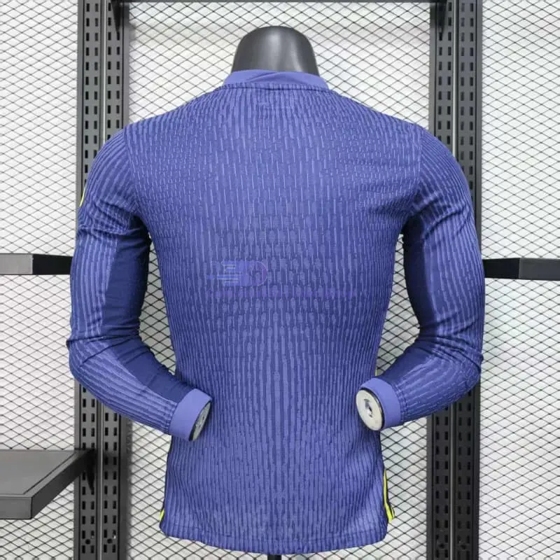 Camiseta Atlético de Madrid 2ª Equipación 2025/2026 ML Azul (EDICIÓN JUGADOR)