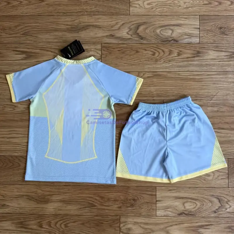 Camiseta Barcelona 2025/26 Azul Claro Niño Kit