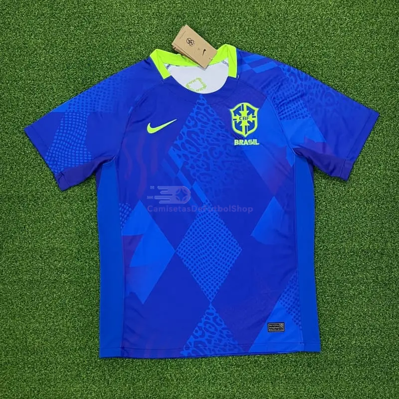 Camiseta Brasil 2025 2ª Equipación Azul