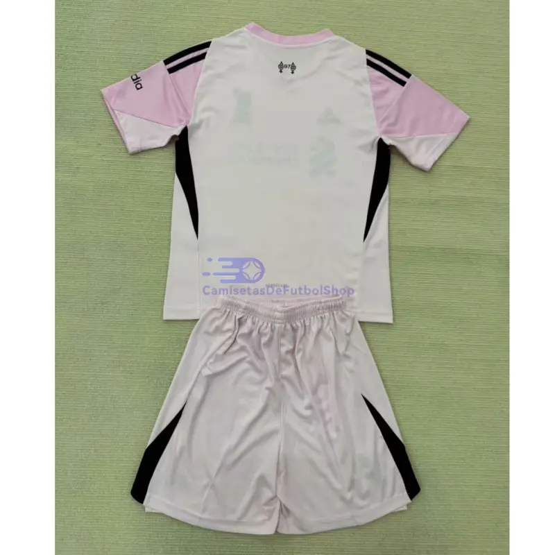 Camiseta de Portero Liverpool 2025/2026 Niño Kit Rosa
