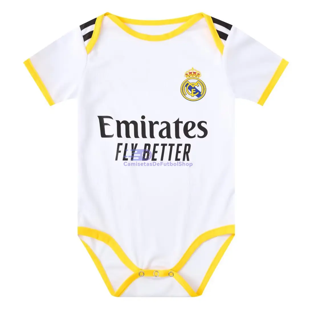 Camiseta Real Madrid 2025/2026 1ª Equipación Blanco Baby