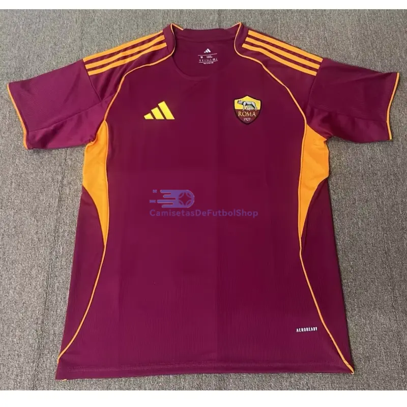 Camiseta AS Roma 2025/2026 1ª Equipación Rojo