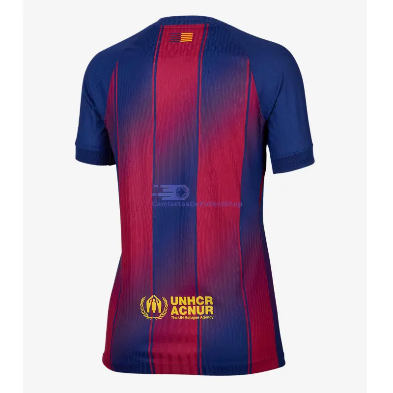 Camiseta Barcelona 2025/2026 1ª Equipación Azul/Rojo Mujer