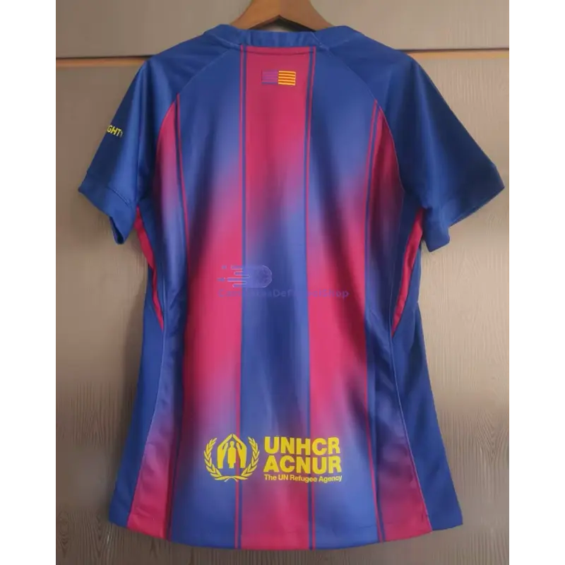 Camiseta Barcelona 2025/2026 1ª Equipación Azul/Rojo Mujer
