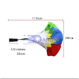 Entrenamiento De Velocidad Paracaídas Resistencia para Niños
