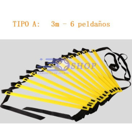 Escalera de Agilidad de Plástico (3m,4m,5m,7m - 6/8/10/13 peldaños）