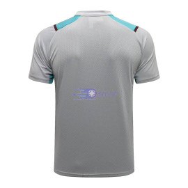 Camiseta de Entrenamiento Manchester City 2021/2022 Gris Claro