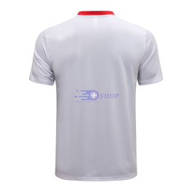 Camiseta de Entrenamiento Manchester United 2021/2022 Blanco/Rojo