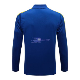 Sudadera de Entrenamiento Juventus 2021/2022 Azul/Amarillo