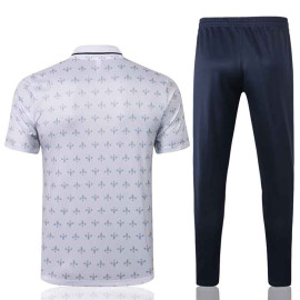 Polo PSG 2021/2022 Letra Estampado Blanco