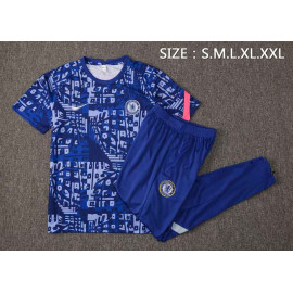 Camiseta de Entrenamiento Chelsea FC 2021/2022 Kit Estampado Azul