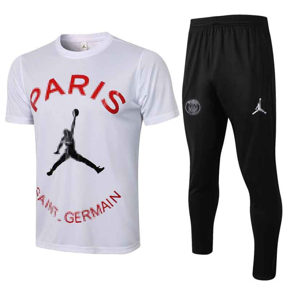 Camiseta de Entrenamiento PSG 2021/2022 Kit Jordan Blanco