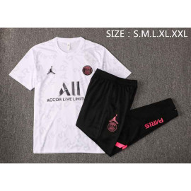 Camiseta de Entrenamiento PSG 2021/2022 Jordan Blanco