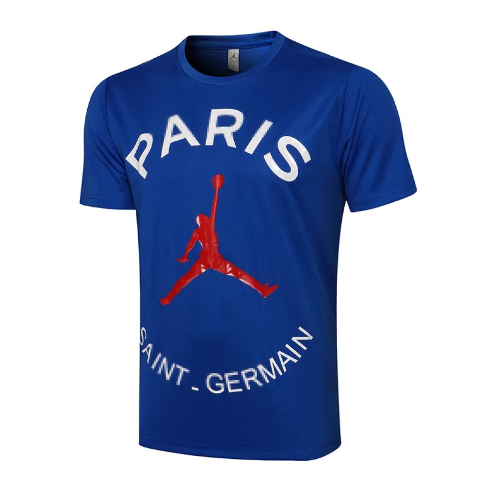 Camiseta de Entrenamiento PSG 2021/2022 Jordan Azul