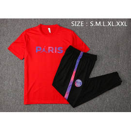 Camiseta de Entrenamiento PSG 2021/2022 Kit Rojo Marca Polícromo