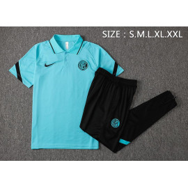 Polo Inter De Milan 2021/2022 Kit Azul Claro