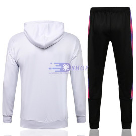 Chandal PSG 2021/2022 Con Capucha Blanco